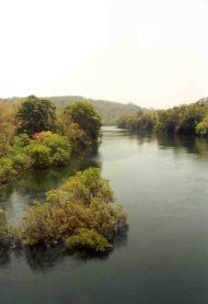 Flu&szlig; bei Dandeli