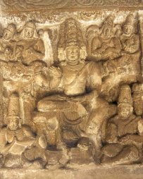 Relief im nord&ouml;stlichsten Tempel