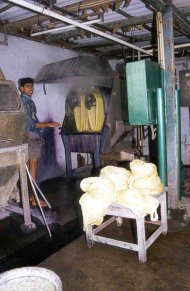 F&auml;rbung von Seide